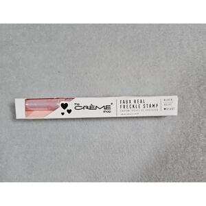 The Crème Shop Faux Real Heart Freckle Stamp - Black - NIB